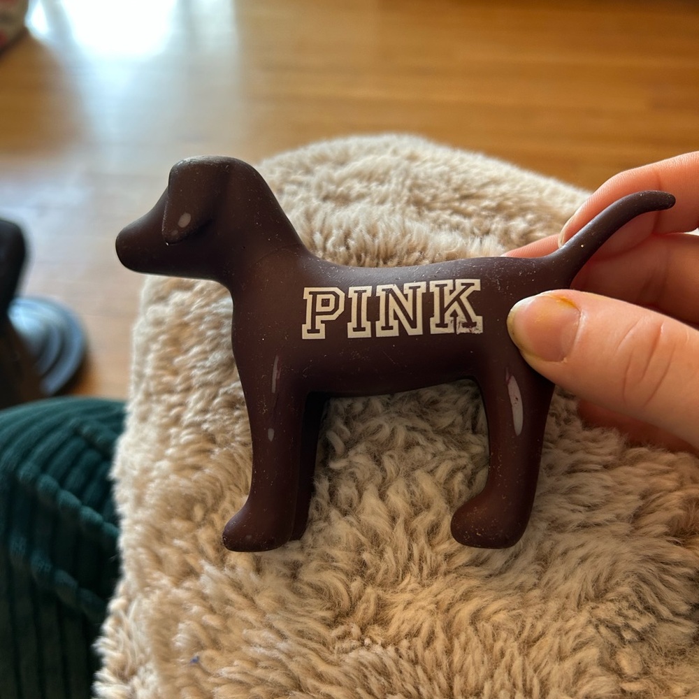 PINK Victoria's Secret Chocolate Dog Toy-Limited Edition